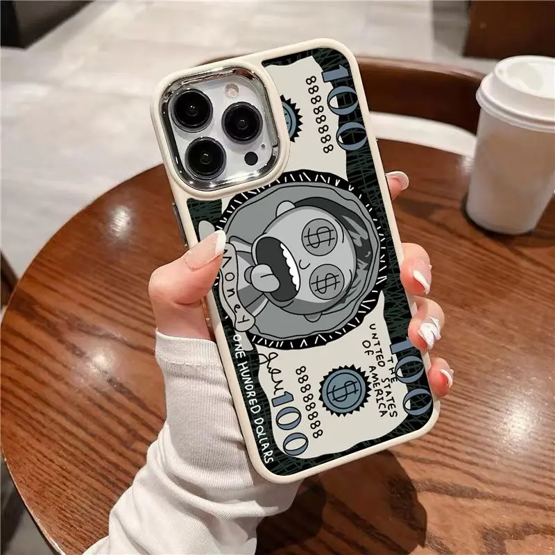 Bank Note Money Fun Высококачественный чехол для телефона iPhone 16 15 14 13 Pro Max 12 11 X XR XS MAX 7 8 Plus