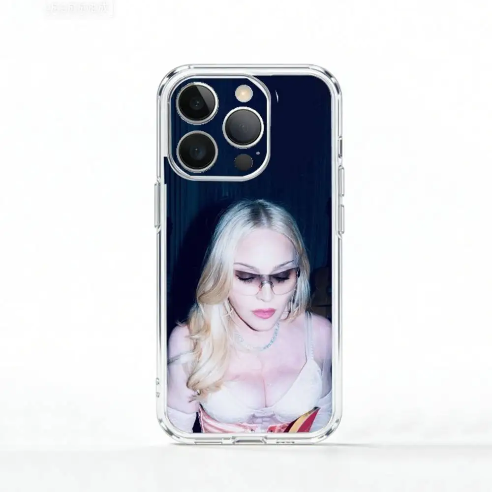Чехол для телефона Pop Queen M-Madonna Confessions II для iPhone 17 16 15 14 13 12 11 Mini Pro Max Plus, прозрачный (art.: 3920dc6cd909d) - 3920dc6cd909d