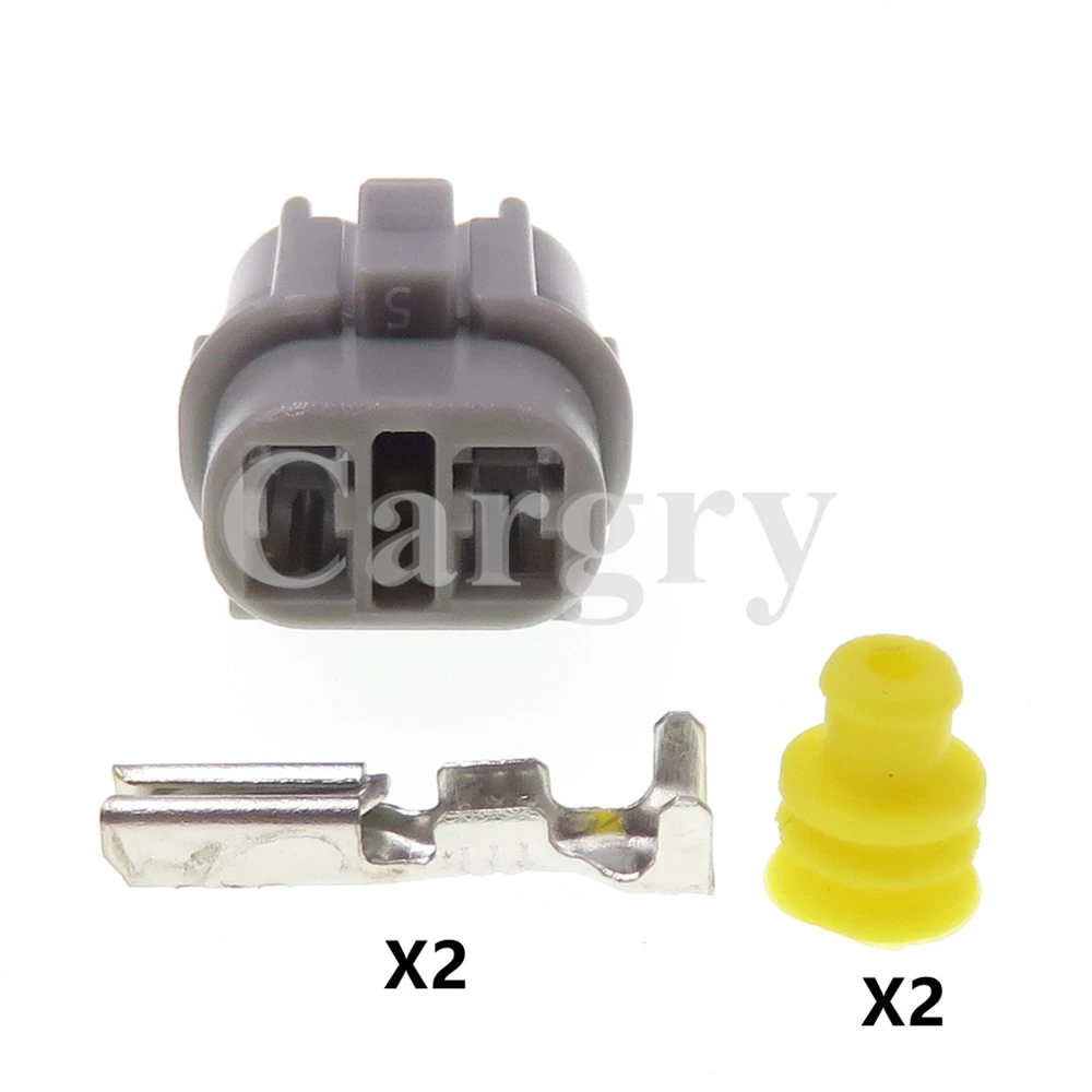 

1 комплект 2P серый Автомобильный Электрический проводной разъем 6180-2321 6187-2311 автомобильный водонепроницаемый соединитель в пластиковом корпусе