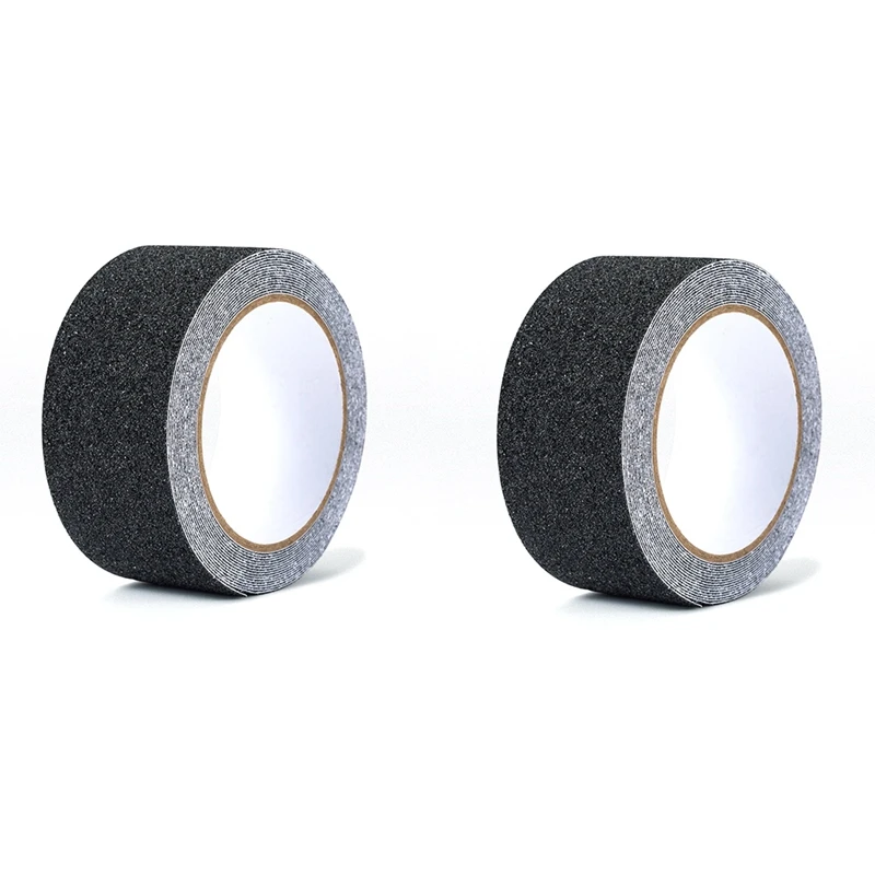 

2Pcs Non-Slip Tape, Stair Grip Tape Indoor/Outdoor Stickers Strong Adhesive Safety Traction Tape Stairs Floor