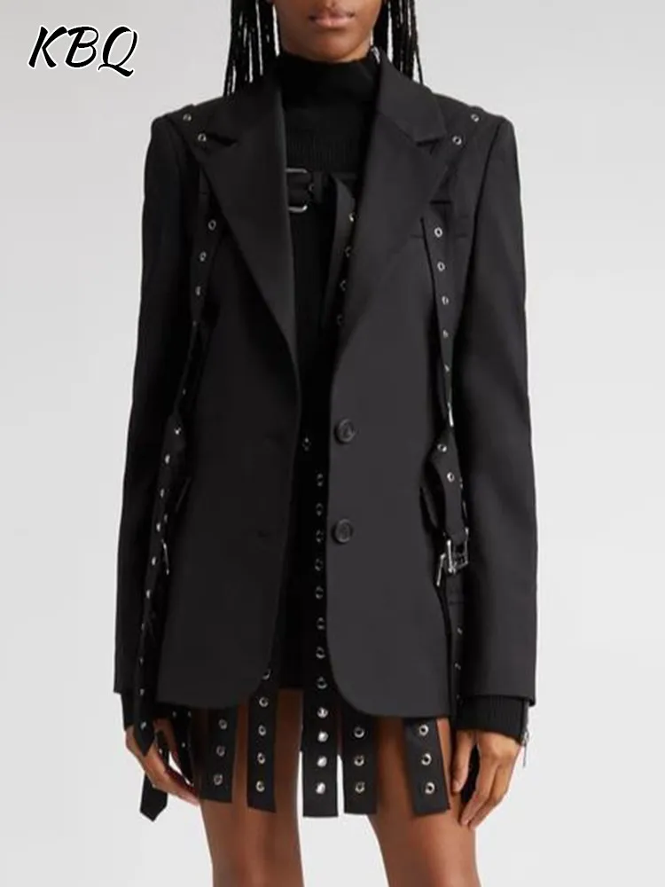 Ремни KBQ с отрезным воротником для женщин