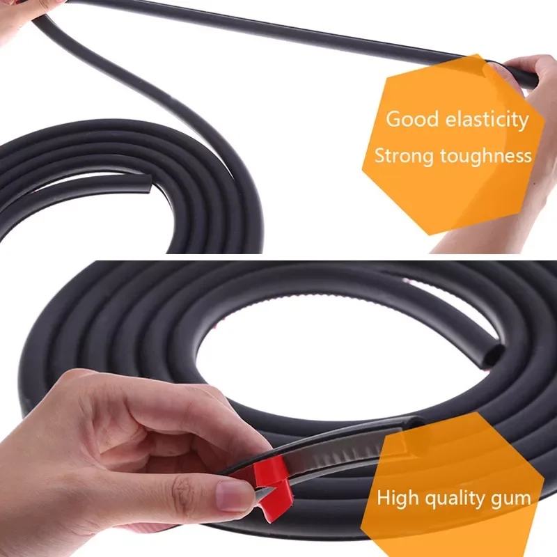 

Accesorios Para Auto Rubber Door Seal Strip Big D Type Car Door Seal Strip Universal Noise Insulation Epdm Car Rubber Waterproof