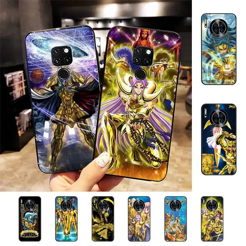 

Anime Saint Seiya Phone Case For Huawei Nova 3I 3E mate 20lite 20Pro 10lite Luxury funda case