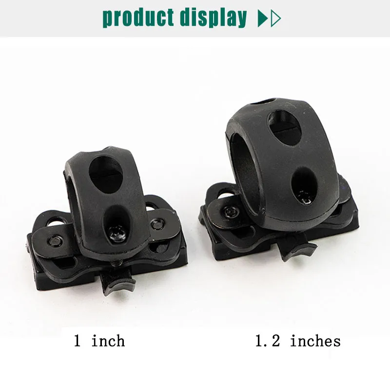 Специальный быстросъемный держатель для фонарика MICH2000 IBH с трековым тактическим