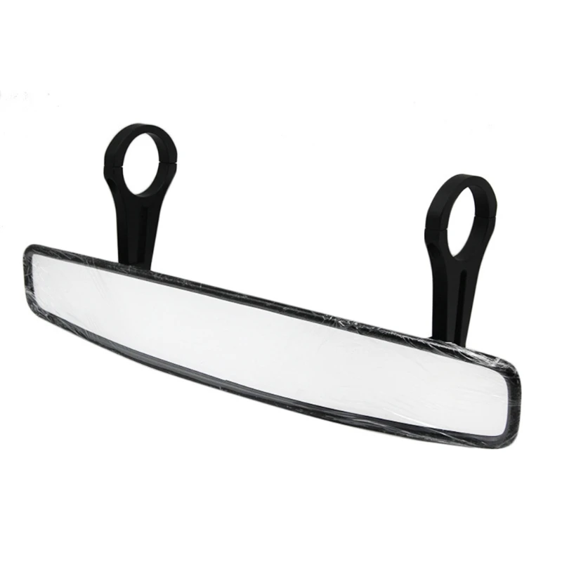 

Wide Angle Rear View Mirror Reflector Convex Mirror with Snap Joint for ATV UTV Dune Buggy Accessories Parts