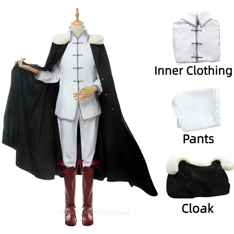 Новый косплей Эдогава Ранпо детективного агентства аниме-косплей полный