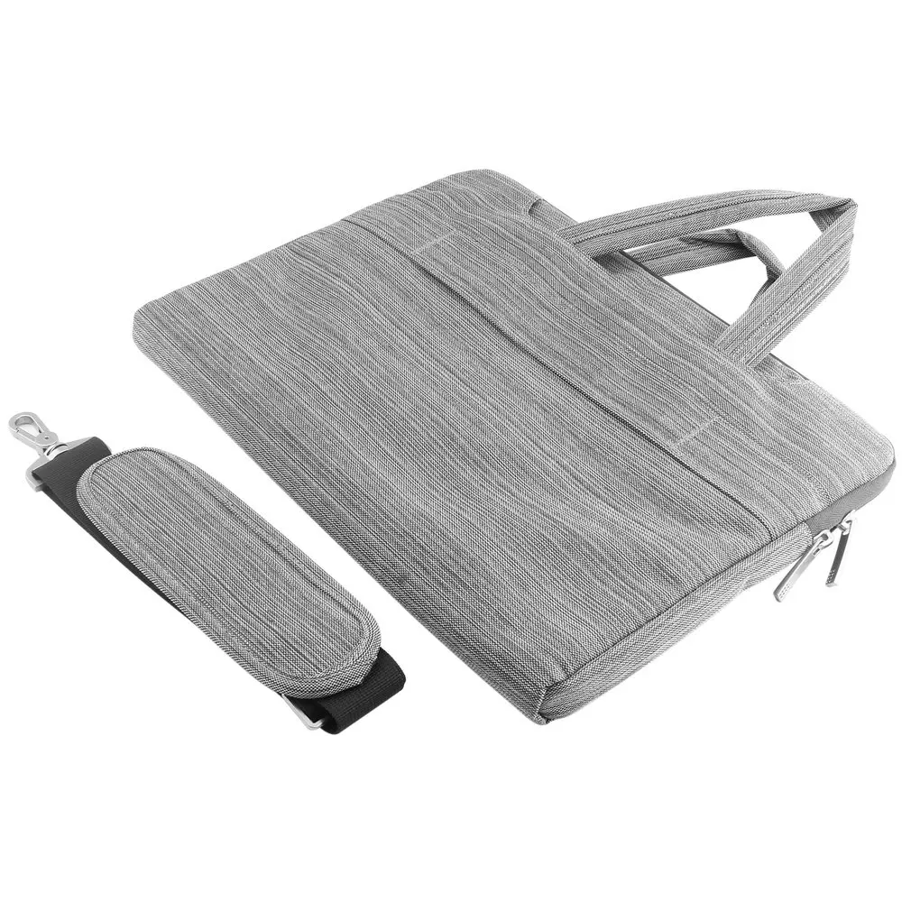 

Durable Dustproof Shockproof Scrapeproof Zippered Soft Sleeve Carry Bag Case Handbag Velvet Material For 13 Inch Notebook Laptop