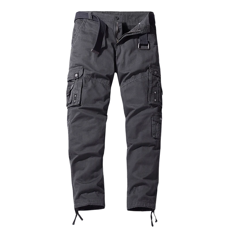 2022 Cargo Pants Men Jogger Trousers Multi Pockets Cotton Outdoor Military Causal Joggers Sweatpants Fashion Tactical Pants Men