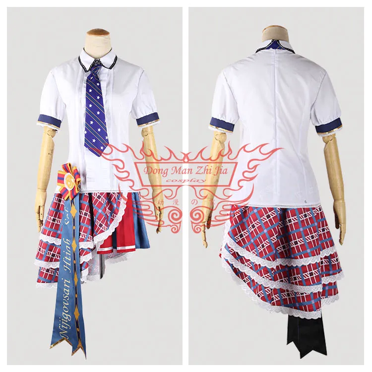 [На заказ] аниме Love Live! Nijigсаки старшая Школа Idol клуб Юки Setsuna Косплей костюмы