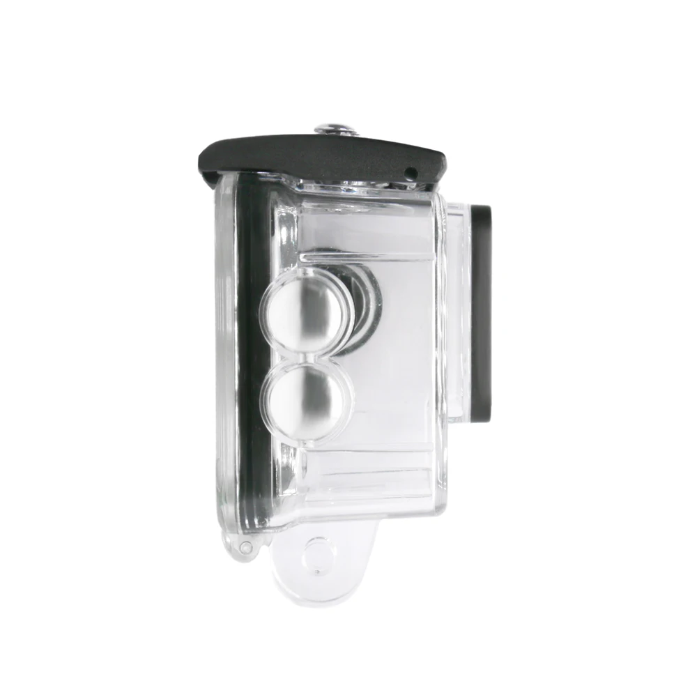 Экшн-камера с двумя экранами водонепроницаемая защитой от пыли