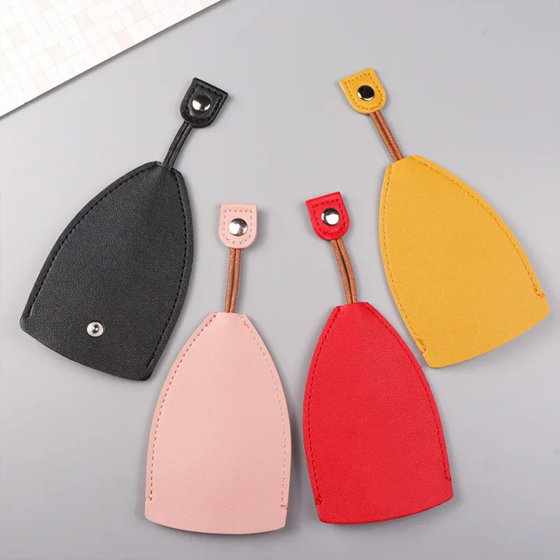 Cute Rabbit Key Bag Unisex Pull Type Key Bag Mini Pu Leather Wallets Portable Car Key Holder Case Cute Leather Keychain Pouch