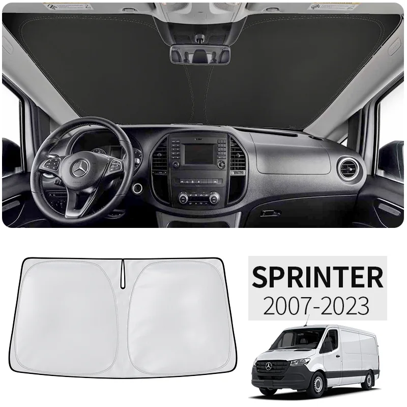

For BENZ Sprinter Car Sunshade Umbrella Car Sun Shade Protector Parasol Summer Sun Interior Windshield Protection Accessories