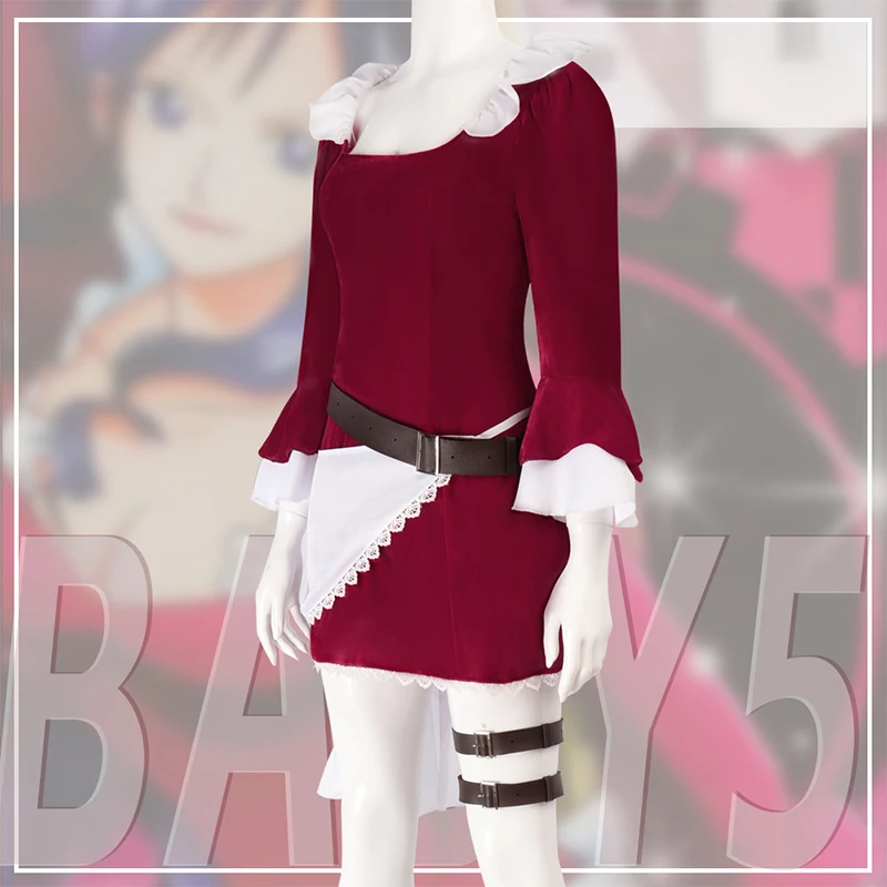 Костюмы для косплея Baby-5 одна аниме униформа ролевых игр карнавальная одежда на