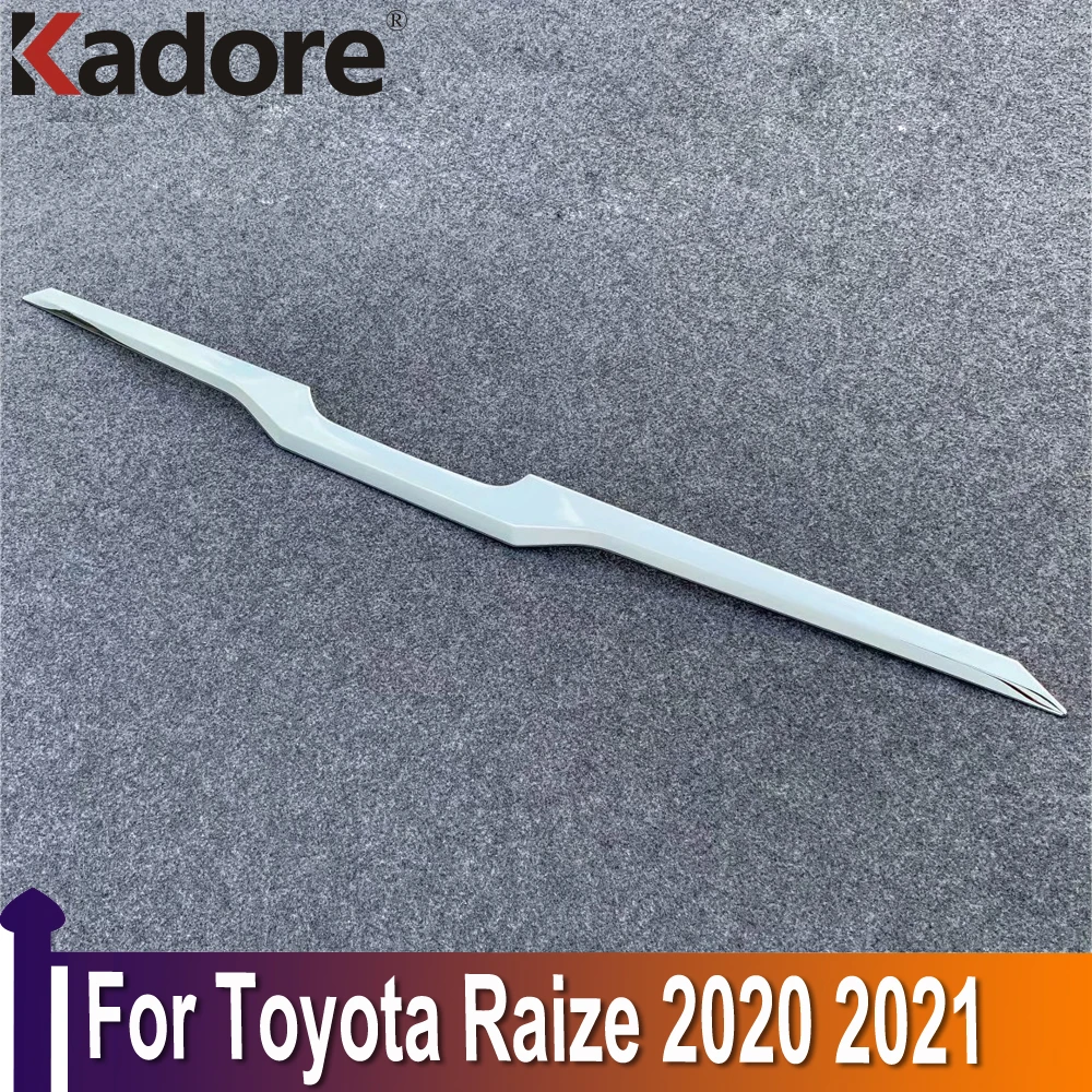 

Хромированная крышка багажника для toyota Raize 2020 2021 ABS, аксессуары для внешней отделки автомобиля, защитная полоса для багажника