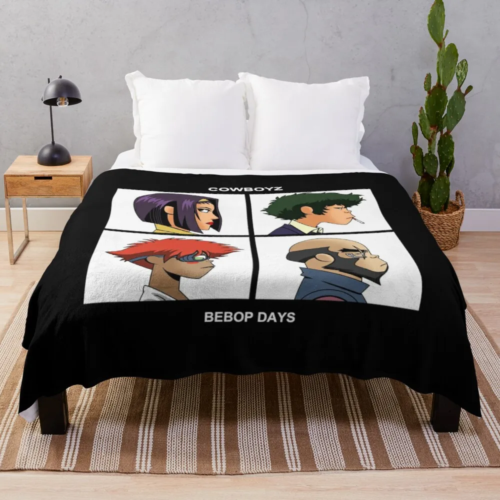 

Bebop Days Throw Blanket Double Blanket Double-Sided Blanket