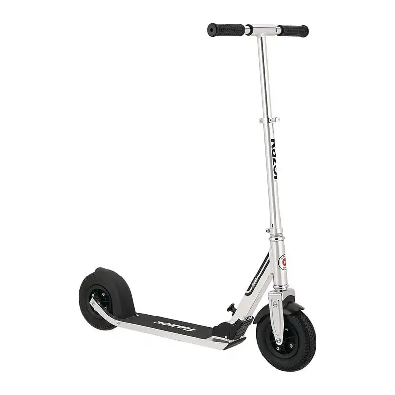 

A5 Air Kick Scooter - 8" Air-filled Tires, Anti-Rattle System, Foldable, Adjustable Handlebars, Lightweight, for Riders Up to 22