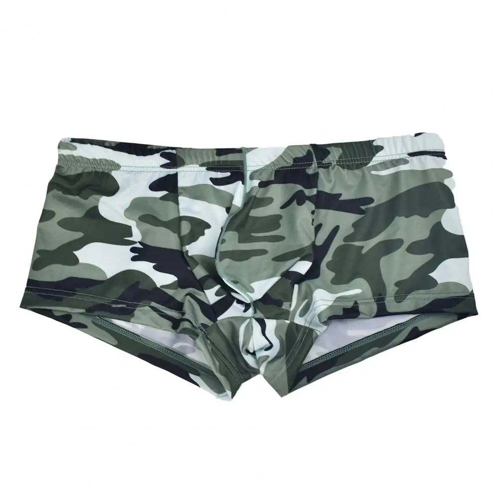 

Men Panties Close Fit Super Soft Inside Wearing Sweat Absorbing U Convex Panties Men Underpants for Sleeping