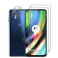  2 2  For Motorola Moto Plus  2pcs  Camera Lens Film  2pcs  Protective Phone Screen Protector Tempered Glass Guard