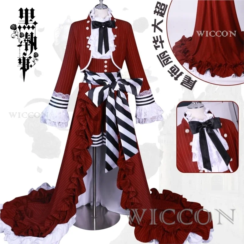 Черный Сиэль Батлер Фантомхайв женский косплей костюм Cos Game аниме вечерние