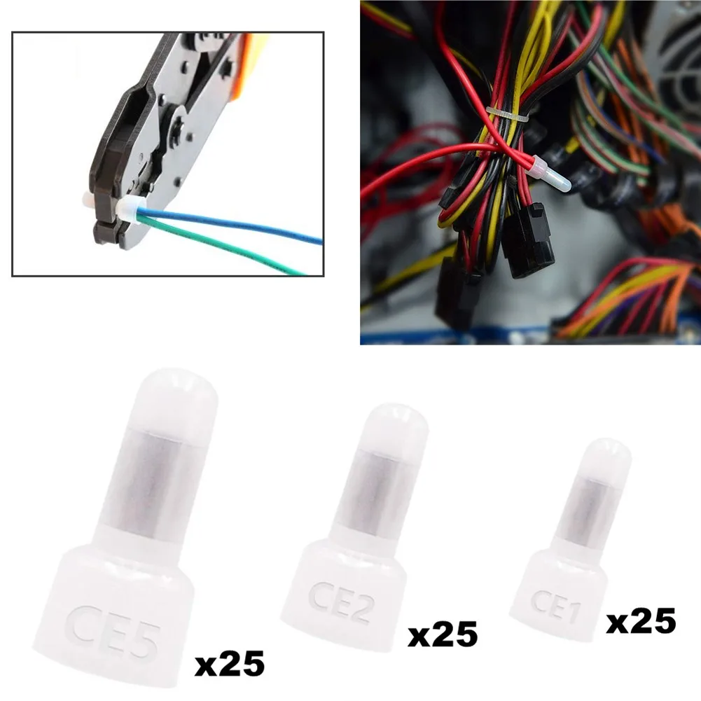 

Соединители ОБЖИМНАЯ крышка 10-22 AWG 75 шт.