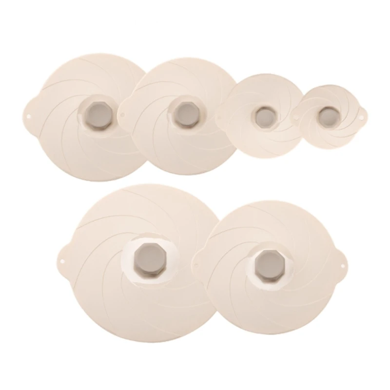 

Suction Cup Sealing Lid Silicone Bowl Lid Grip Handles for Easy Use