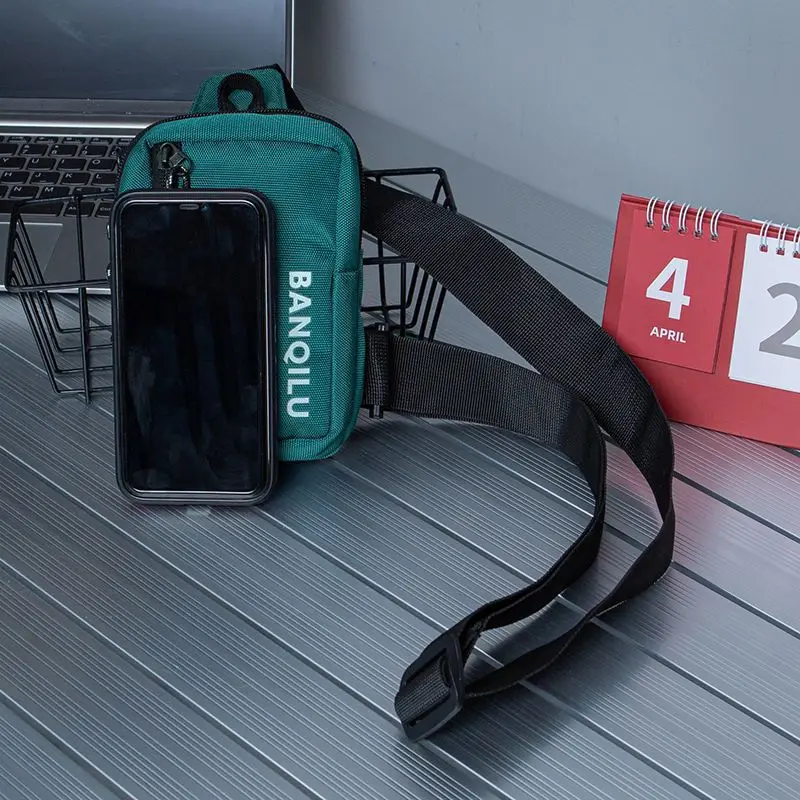 2023 Casual  Travel Phone Bags Men Chest Bag Mens Shoulder Body Bag Fashion Side Sling Crossbody Bag for Male
