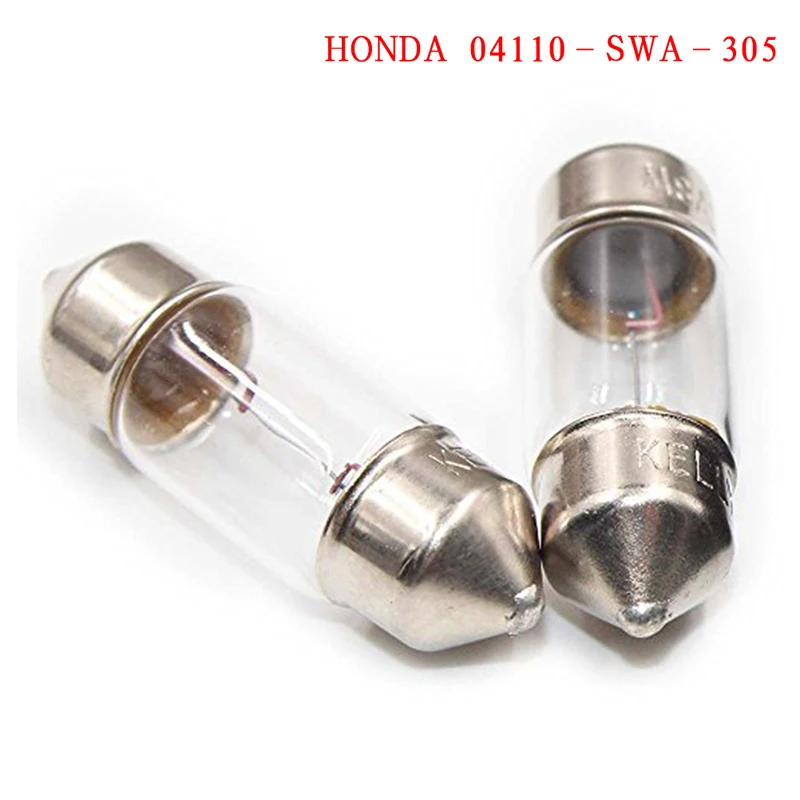 

1Pc 04110-SWA-305 Interior Dome Light / Map Light Bulb (T10x31) (8W) For Acura
