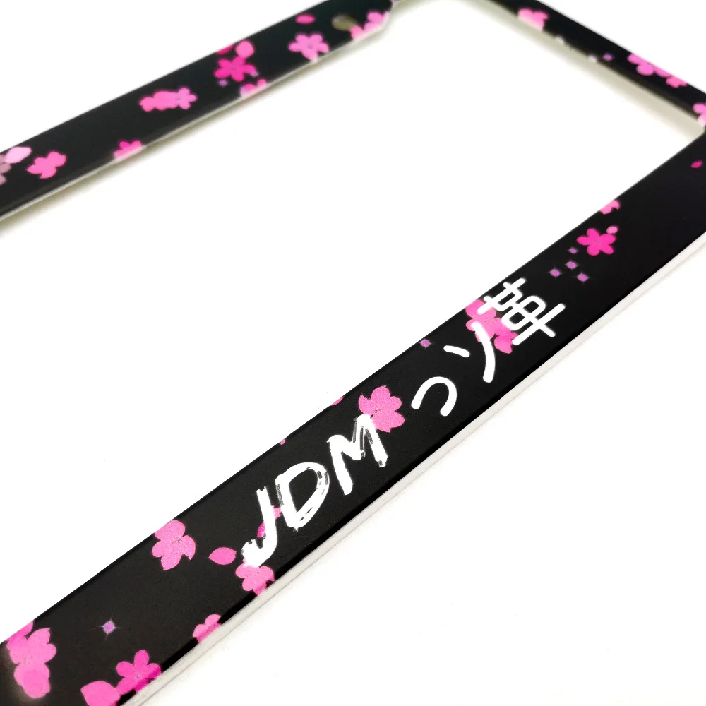 1 шт. хит продаж JDM The Tyrannous Race peristalsis стильная рамка для номерного знака автомобиля