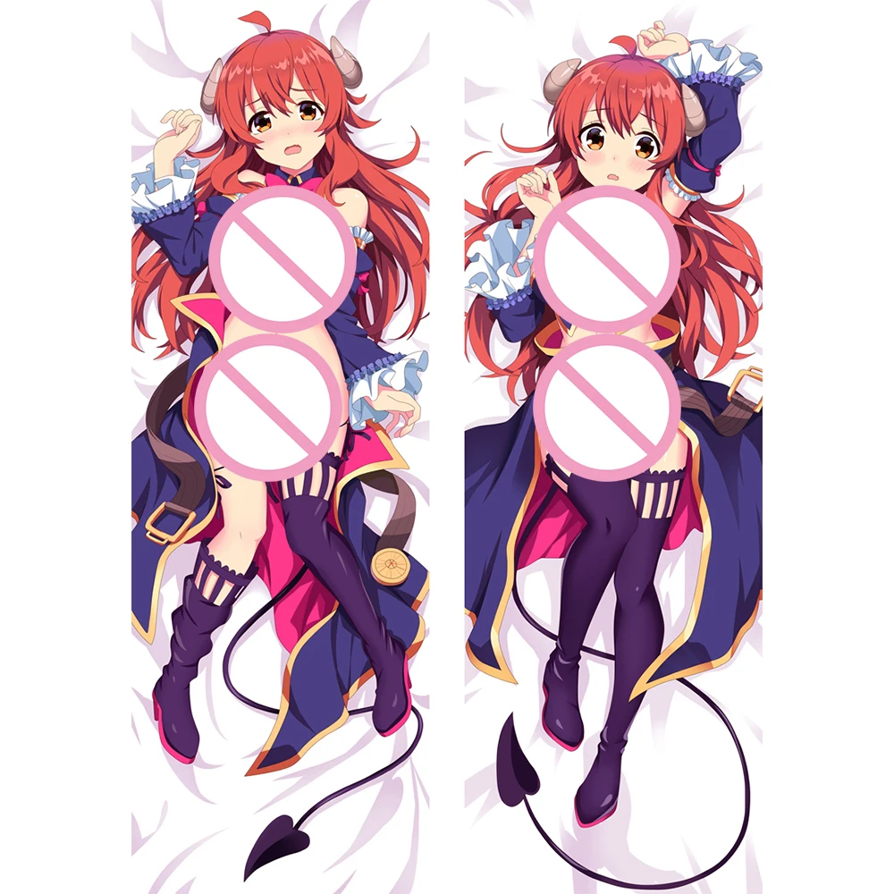 Наволочка Shamiko с изображением девушки-демона для дивана |