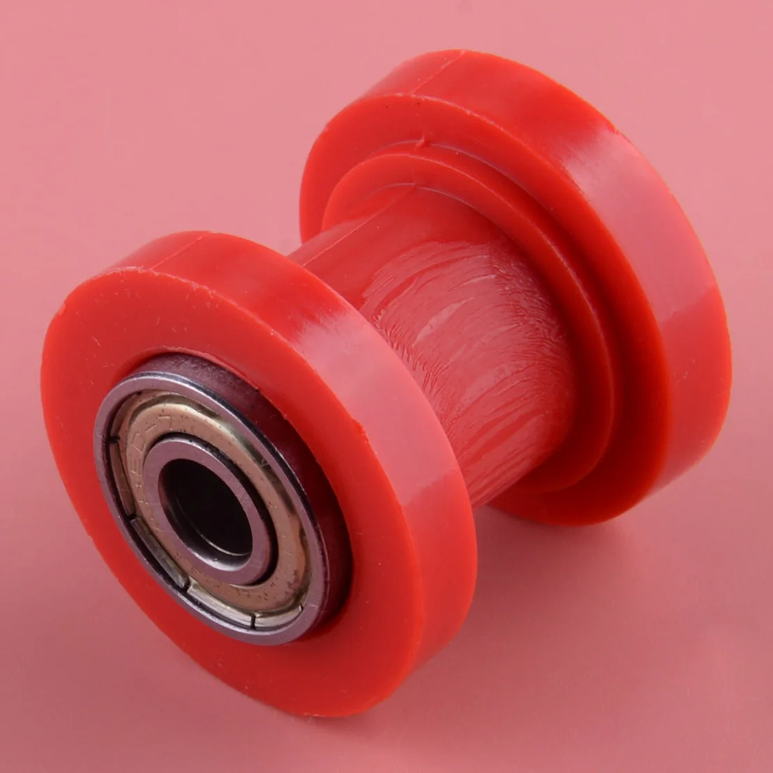 

Universal Motorcycle Red 8mm Chain Roller Cam Wheel Slider Sprocket Tensioner Guide Pulley Bearing For Dirt Pit Bike New