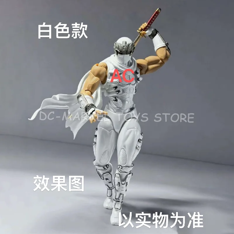 Фото AC Factory Ryu Белая версия Hayabusa Kaiyodo Revoltech Удивительный Yamaguchi Ninja Gaiden Ryu Hayabusa Фигурки Модели игрушек №2