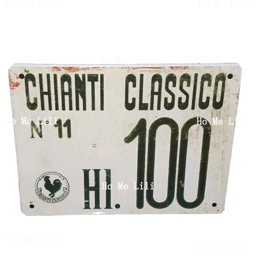 Металлический знак Chianti Classico