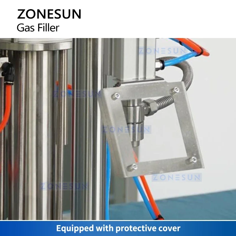 ZONESUN ZS-CQ2 машина для наполнения аэрозольным газом аэрозольный баллончик газовый