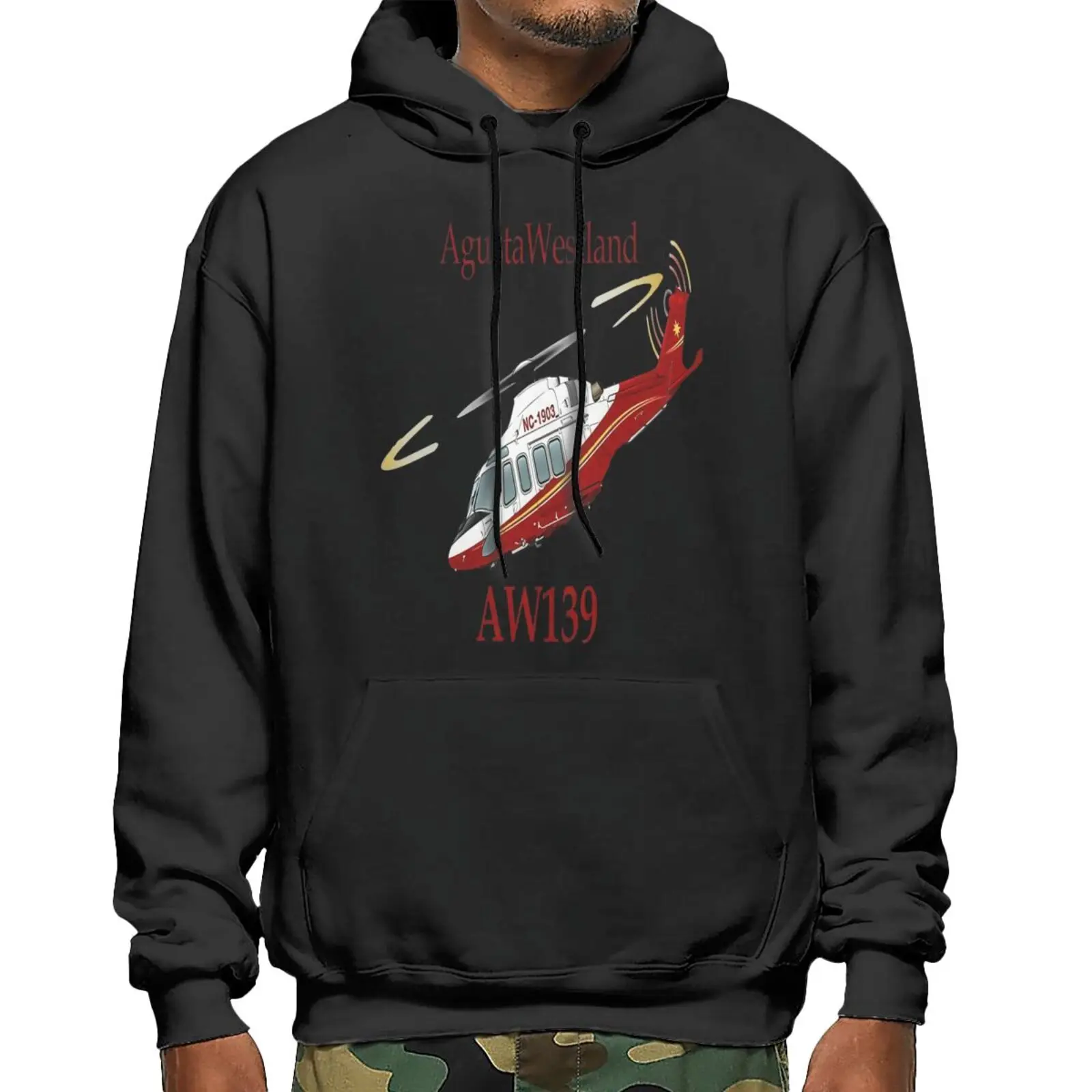 

Agustawestland Aw139 Helicopter With Yo Hoodie Hoodies Men's Mantle Mens Clothes Woman Clothes Men's Sweatshirt Men 's Sweater