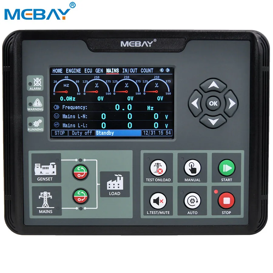

Remote ATS AMF Generator controller DC72D