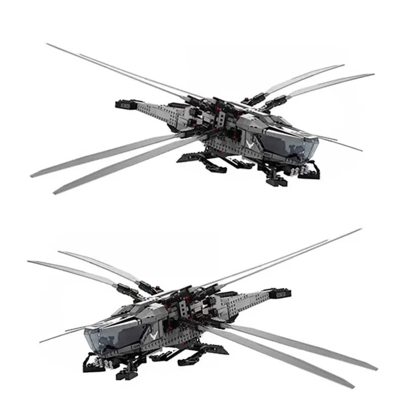 1369 шт. Детский конструктор ОРНИТОПТЕР 10327 иконок