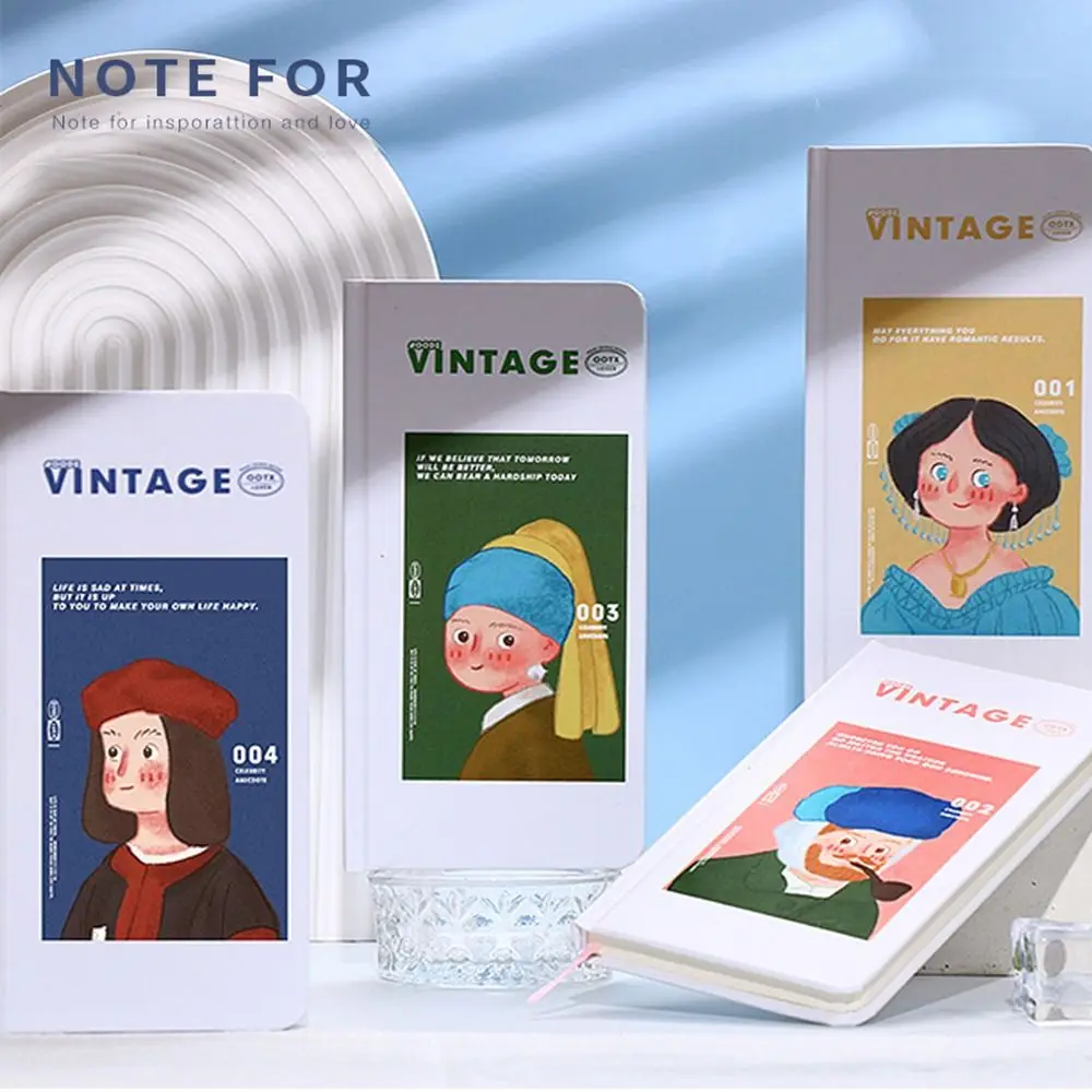 

Daily Book Stationery Student Agenda Diary Book DIY Albums Scrapbooking Book Hand Account Notebook Plaid Memo Notebook