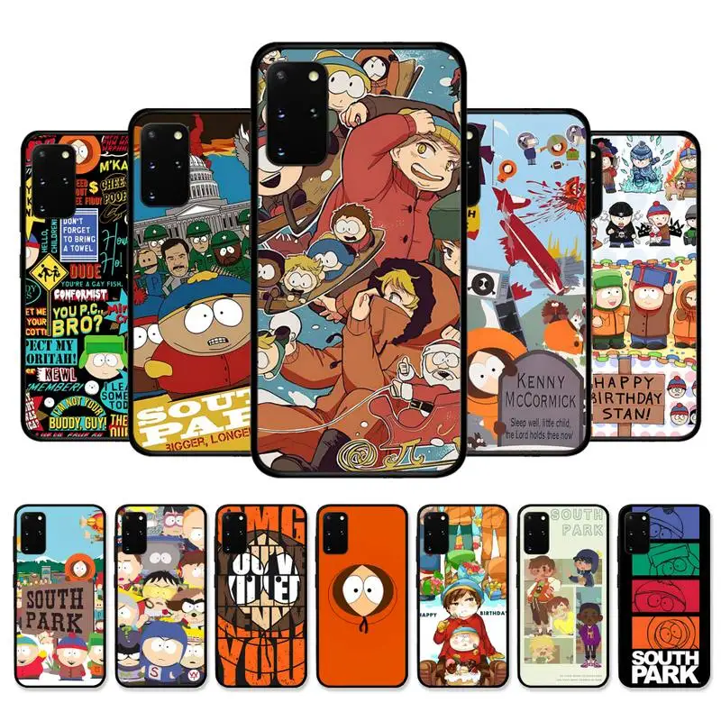 

S-SOUTHS P-PARKS Phone Case For Samsung S 9 10 20 21 22 23 30 23plus lite Ultra FE S10lite Fundas