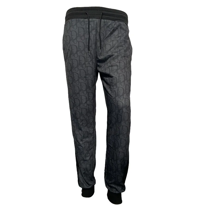 High Quality Spring Autumn New Men's Suits Letter Printed Zipper Hoodie+drawstring Sweatpants Fashion Male 2pcs Sets 2023