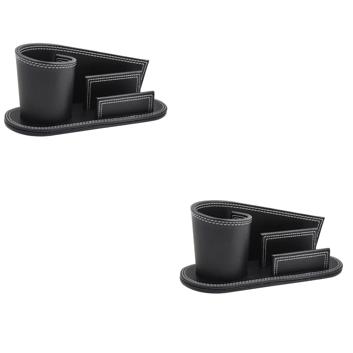 

Office Supplies Organizer Business Holder Desk Pu Stand Desktop Pen Holders