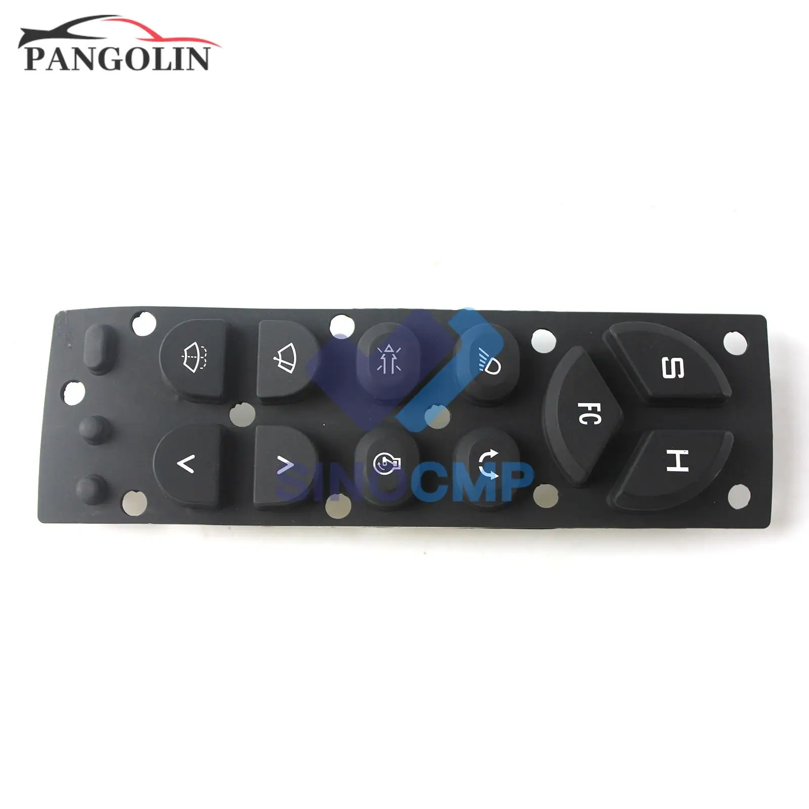 Резиновая консольная клавиатура 1 шт. подходит для Kobelco SK-3 экскаватор запчасти