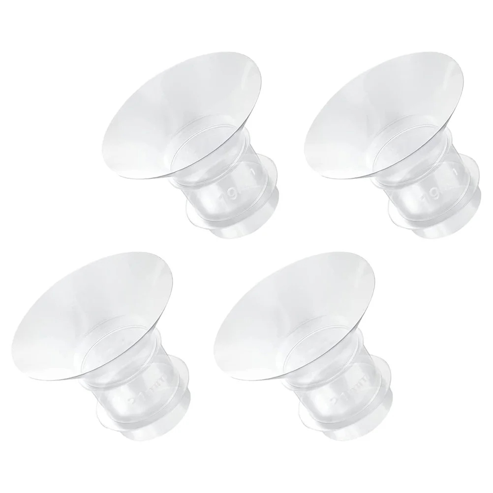 4 Pcs Useful Great Excellent Cozy Mom Cozy Breast Pumps Silicone Cozy Mom Cozy Breast Pumps for Wearable Breast Electric Breast enlarge