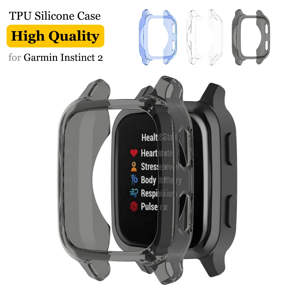 

ТПУ защитный чехол для Garmin Venu Sq 2 Смарт-часы защитная оболочка против царапин красочная Защитная крышка для Venu Sq 2 музыка