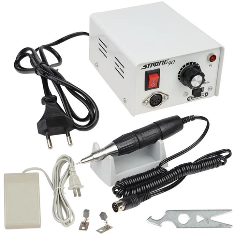 Micromotor Hand Polishing Polisher Dental Lab equipment, 220V 0-35000 rpm Wood carving, nuclear carving and engraving machine