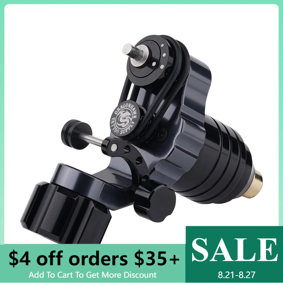 Dragonhawk Belt Direct Drive Motor RCA Interface Adjustable 
