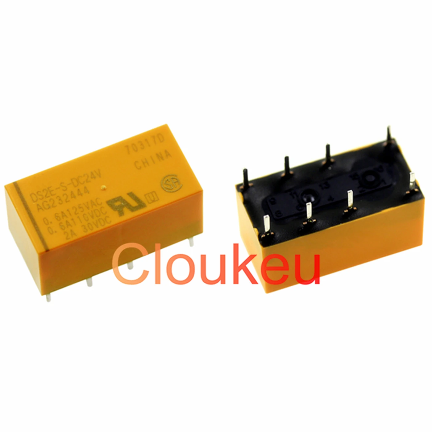 Реле DS2E-S-DC5V DC24V AG232944 232344 232444 2A 8pin