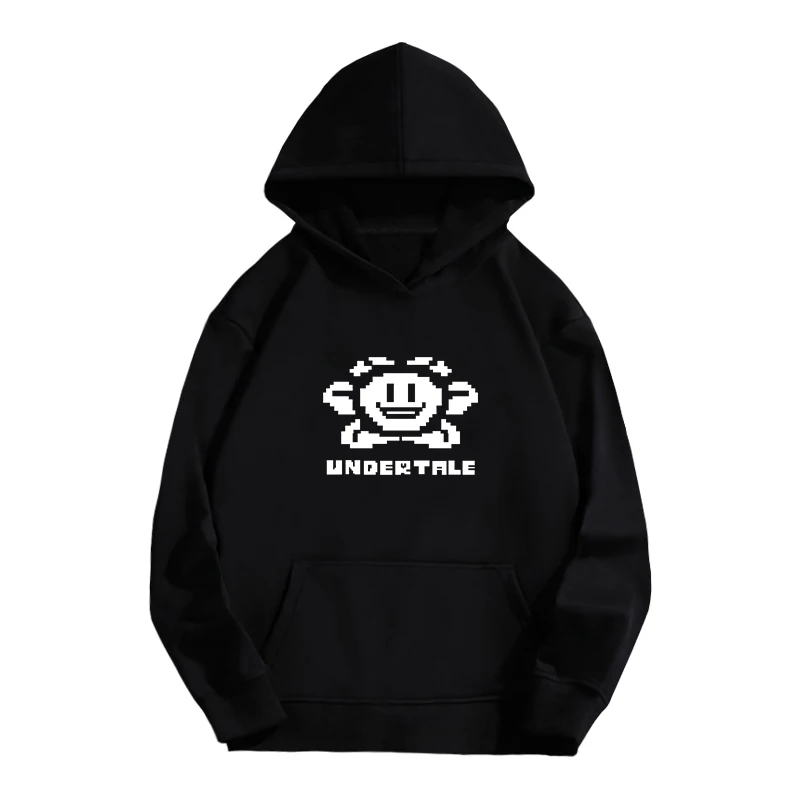 Толстовка с капюшоном Undertale Flowey Kawaii мультяшный Графический Свитшот Sans Papyrus Аниме черные толстовки спортивный костюм для мужчин женщин детей пуловер Толстовка с капюшоном Undertale Flowey Kawaii мультяшный Графический Свитшот Sans Papyrus Аниме черные толстовки спортивный костюм для мужчин женщин детей пуловер
