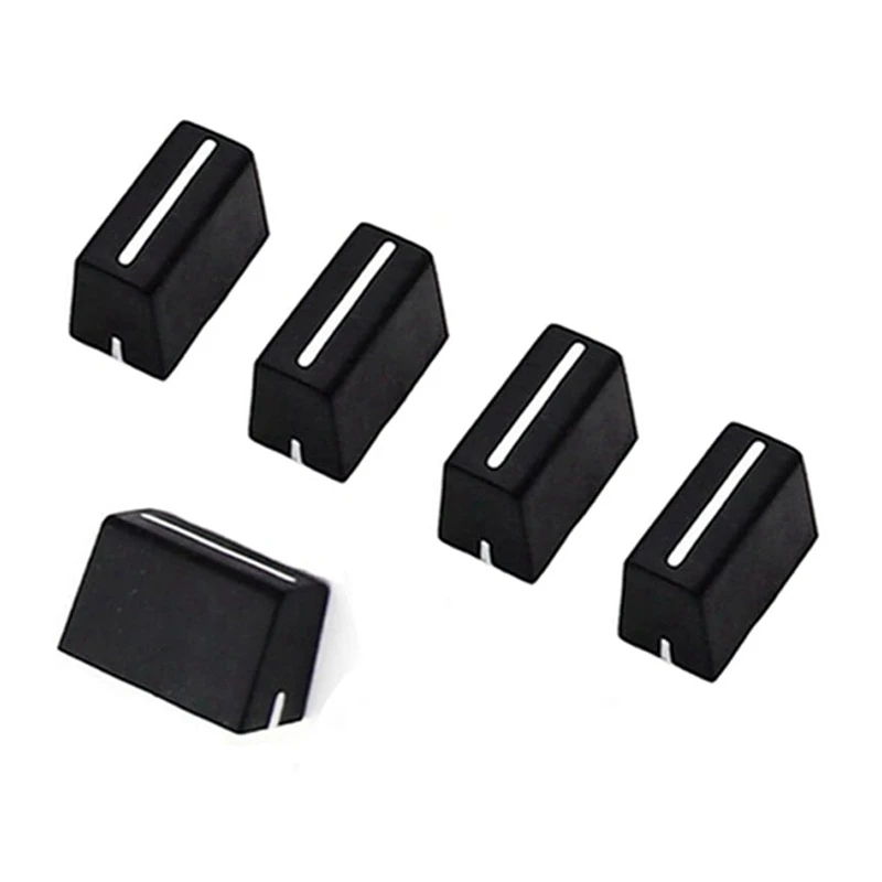 5Pcs Universal Fader Knobs Cap Straight Slide Potentiometer For DJ Controller Mixers Console DJM DDJ XDJ