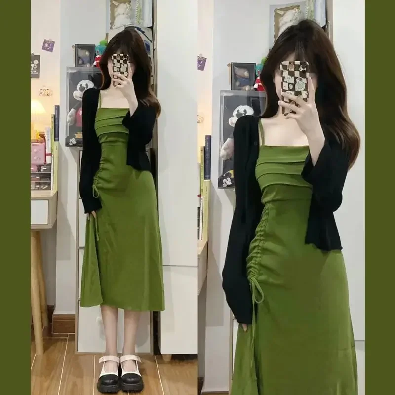 Платье Greentank для похудения новое летнее солнцезащитное вязаное кардиган женщин