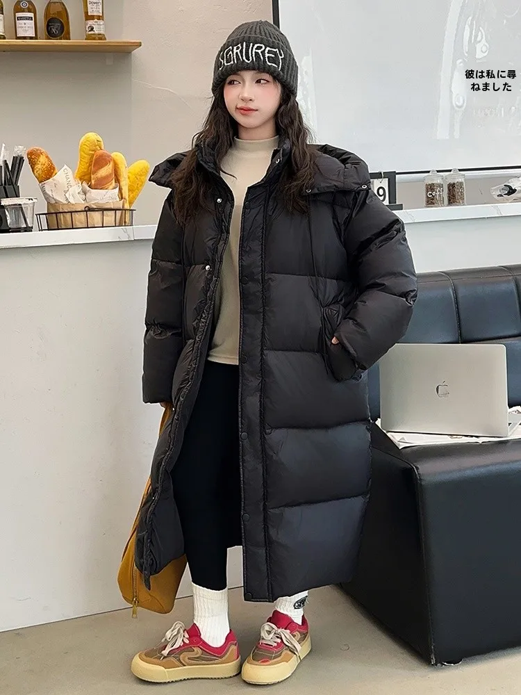 Зимняя одежда для женщин и детей старшего возраста пуховик 2024 новинка корейский